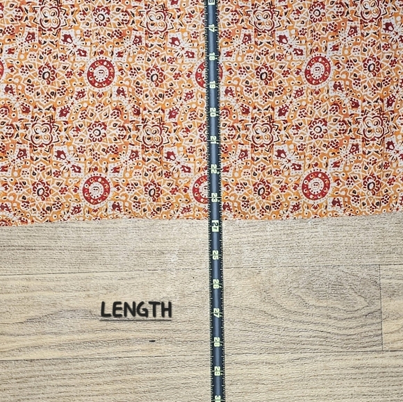 RALPH LAUREN | 100% COTTON BOHO SEMI-SHEER BLOUSE - Picture 14 of 15